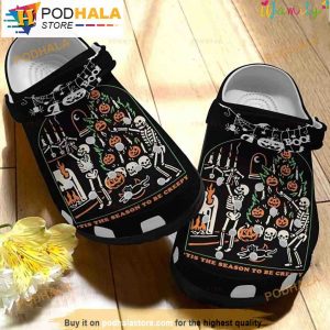 Tis The Season To Be Creepy 3D Funny Crocs Halloween