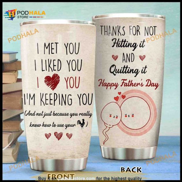 To My Dad From Son Stainless Steel Coffee Tumbler