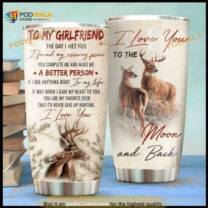 To My Girlfriend Stainless Steel Cup Coffee Tumbler