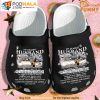 To My Husband Valentine Wolf 3D Funny Crocs