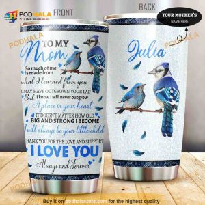 To My Mom Personalized Gift Travel Coffee Tumbler