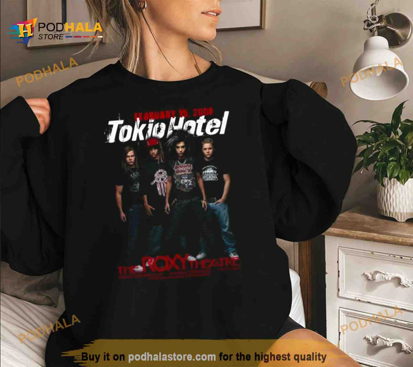 Tokio Hotel Tour Tom Kaulitz Bill Kaulitz Rock Band Shirt Tokio Hotel Tour Tom Kaulitz Bill Kaulitz Rock Band Shirt