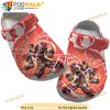 Tony Stark Is Back Iron Man 3D Funny Crocs