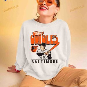 Topps Baltimore Orioles Homage x 2023 Shirt