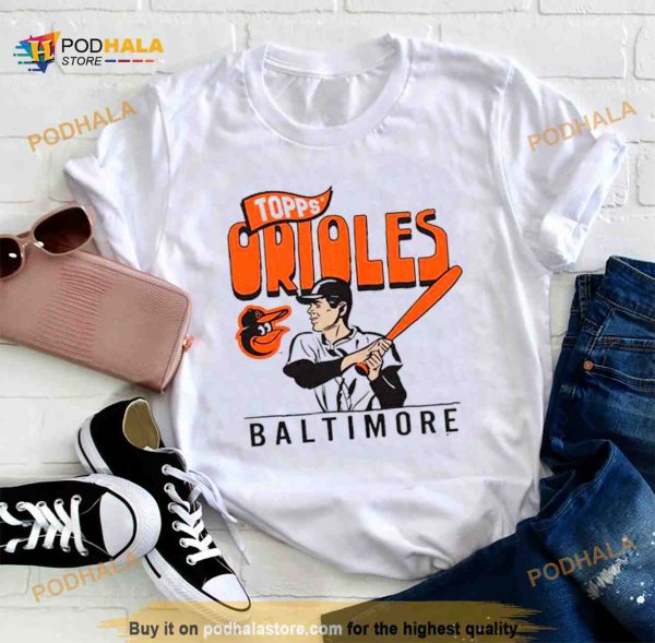 Topps Baltimore Orioles Homage x 2023 Shirt
