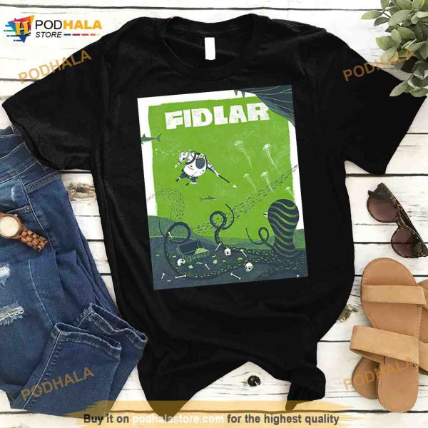 Tour Band Fidlar Art Shirt