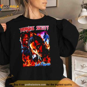 Travis Scott La Flame Shirt