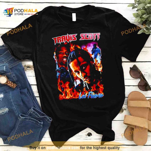 Travis Scott La Flame Shirt