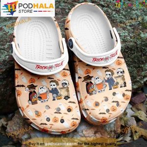 Trick Or Treat Funny Top Killer 3D Funny Crocs Halloween