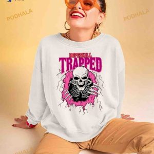 Triple pink dunk low dopeskill trapped halloween T Shirt 2