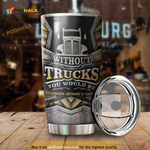 Truck Stainless Steel Cup Coffee Tumbler