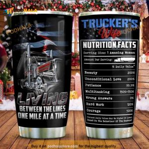 Trucker Wife Stainless Steel Cup Coffee Tumbler