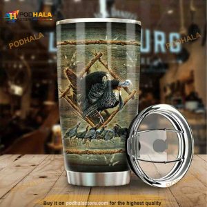 Turkey Hunting Stainless Steel Cup Coffee Tumbler