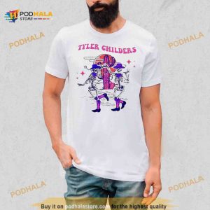 Tyler Childers Skeleton Neon Boho Style Shirt 2