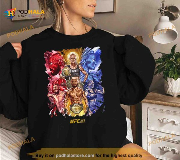 UFC 255 Artist Series Event T Shirt