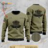 U.S Flag Crown Royal Personalized Xmas Ugly Christmas Sweater, Xmas Gifts