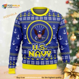 U.S. Navy Old Navy Christmas Ugly Xmas Sweater, Xmas Gifts