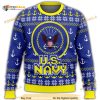 US Navy Premium Ugly Christmas Sweater, Xmas Gifts
