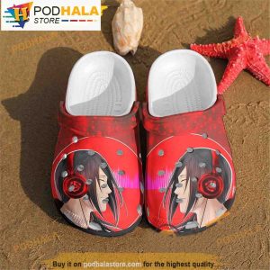 Uchiha Itachi Naruto 3D Funny Crocs Clog Shoes