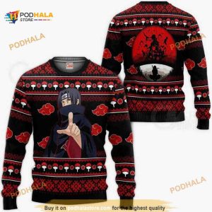Uchiha Itachi Ugly Christmas Akt Anime Xmas Sweater