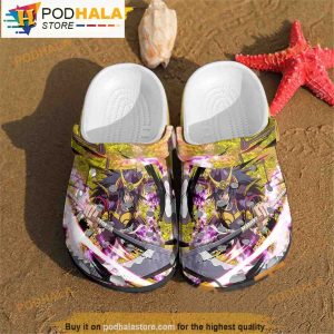Uchiha Madara Naruto 3D Funny Crocs Clog Shoes