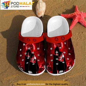 Uchiha Sasuke Itachi Naruto Anime Adults 3D Funny Crocs Clog Shoes