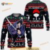 Uchiha Sasuke Naruto Anime Xmas Ugly Christmas Funny Sweater