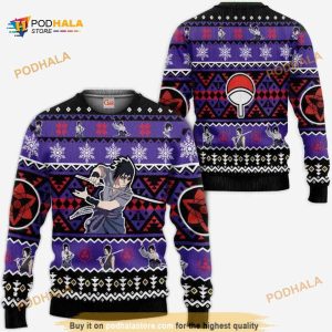 Uchiha Sasuke Ugly Christmas Custom Xmas Idea Funny Sweater