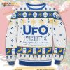 Ufo White Beer Ugly Christmas Wool Sweater, Xmas Gifts