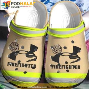 Under Armour Firefighter 3D Funny Crocs Clog Shoes