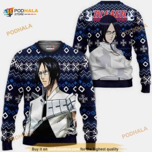 Uryu Ishida Anime Bl Xmas Funny Ugly Christmas Sweater