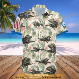 Us Air Force United States Hawaiian Summer Shirt