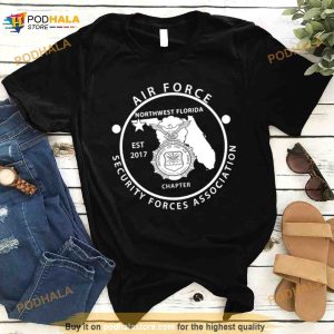 Usaf Security Forces Association Northwest Florida Shirt 2