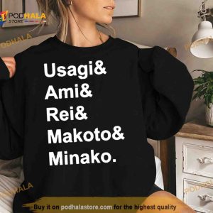 Usagi Ami Rei Makoto Minako Shirt 2