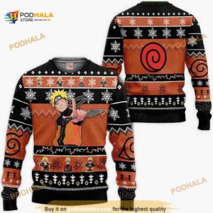 Uzumaki Ugly Christmas Xmas Idea Funny Sweater