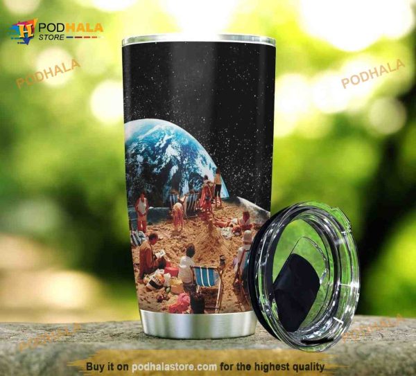 Vacation Out Of Space Stainless Steel Cup Coffee Tumbler