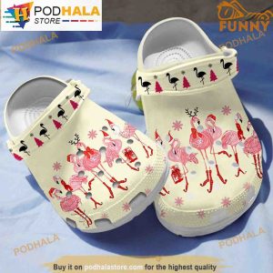 Valentine Day For Flamingo 3D Funny Crocs
