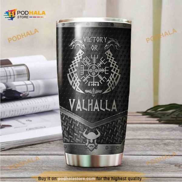 Valhalla Metal Stainless Steel Cup Coffee Tumbler