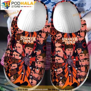 Vecna Monster Stranger Things 3D Funny Crocs Clog Shoes