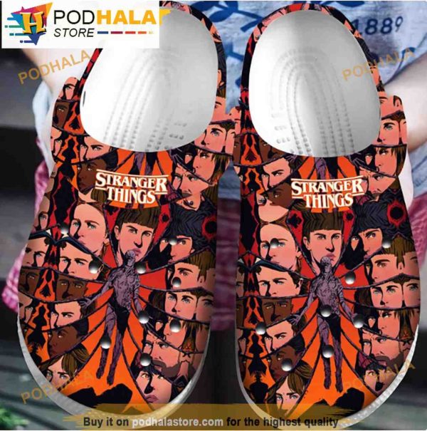 Vecna Monster Stranger Things 3D Funny Crocs Clog Shoes