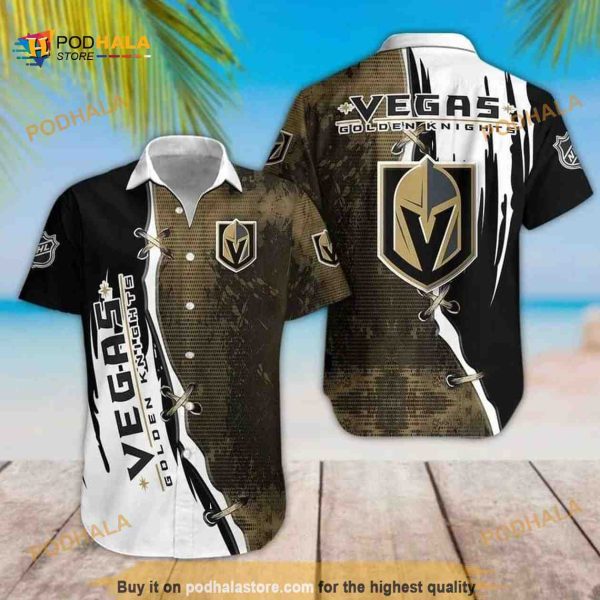 Vegas Golden Knights NHL Hawaiian Shirt Aloha Gift For Hockey Fans