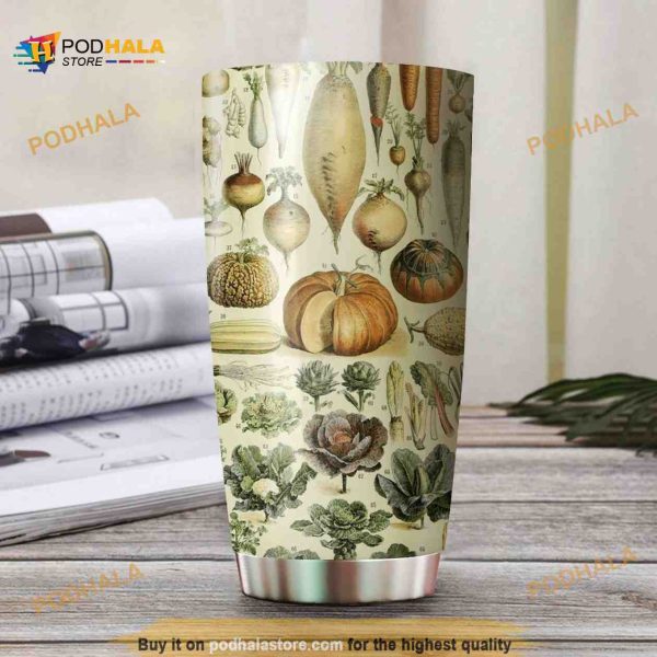 Vegetables Art Stainless Steel Cup Coffee Tumbler