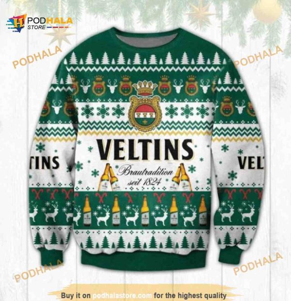 Veltins Brautradition Beer Xmas Ugly Wool Sweater, Xmas Gifts