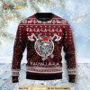 Viking Fa La La La Valhalla La All Over Printed Christmas Wool Funny Ugly Sweater