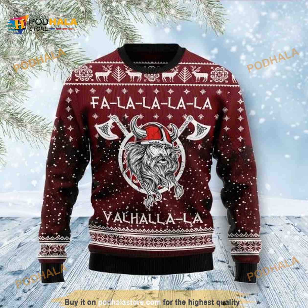 Minnesota Vikings Christmas Reindeer Ugly Christmas Sweater