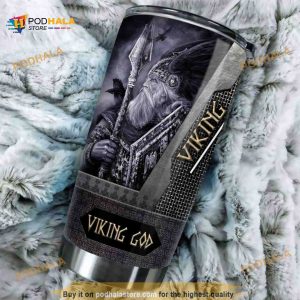 Viking God Stainless Steel Cup Coffee Tumbler