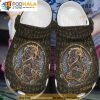 Viking Golden Dragon 3D Funny Crocs