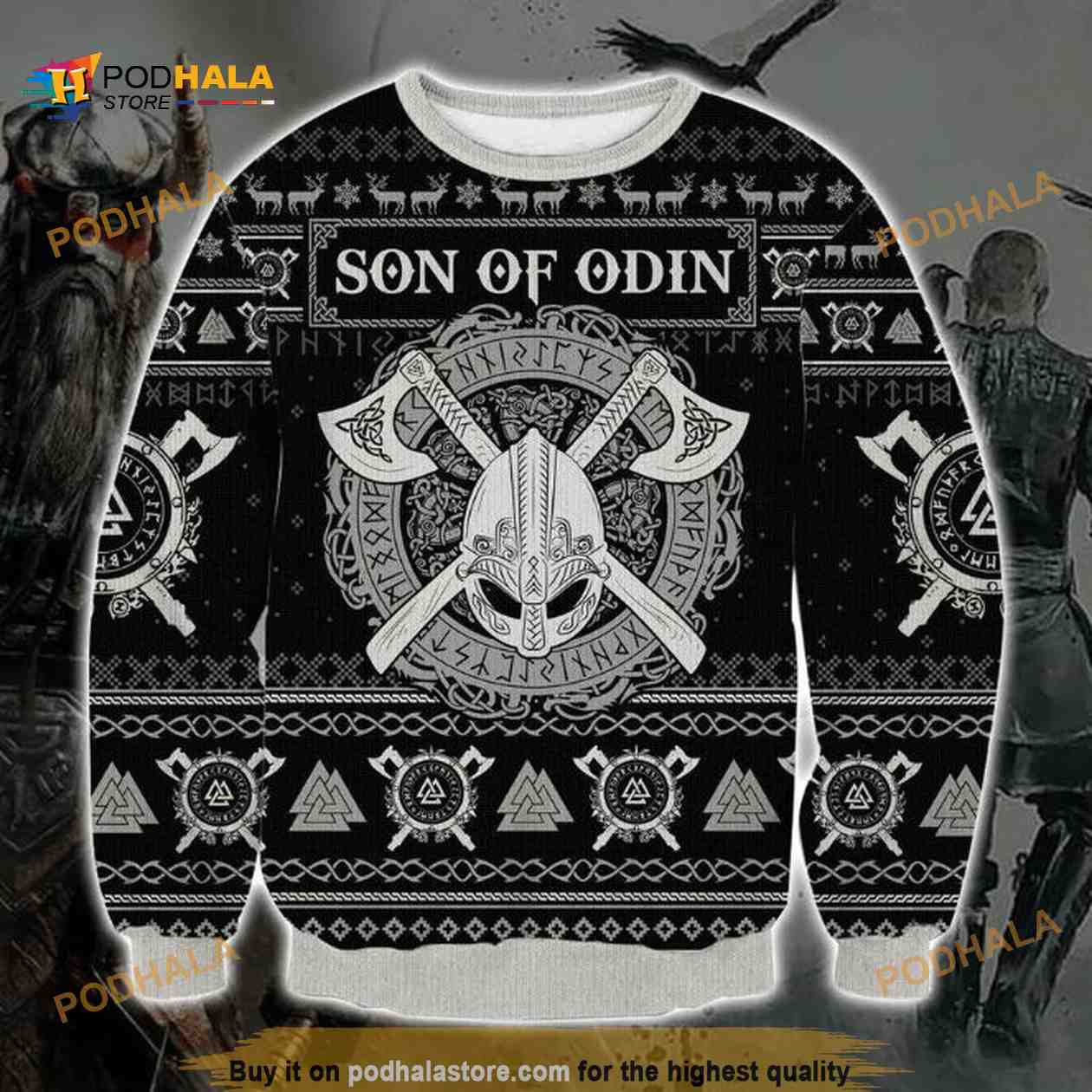 3D Fa-la-la-la Valhalla-la Viking Christmas Funny Ugly Sweater - Bring Your  Ideas, Thoughts And Imaginations Into Reality Today