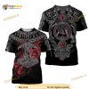 Viking symbol Valhalla Celtic Ragnar Odin 3D Print Shirt