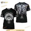 Viking symbol Valhalla Celtic Ragnar Odin 3D Print TShirt